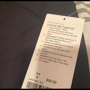 Lululemon tights for lady’s